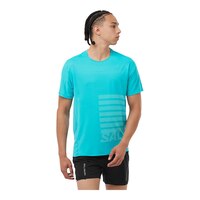 Salomon Men's Sense Aero Graphic T Shirt Front_Flat