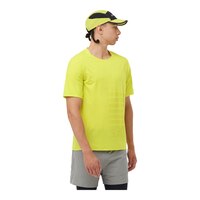 Salomon Men's Sense Aero Graphic T Shirt Front_Three_Fourths_Angled_Right