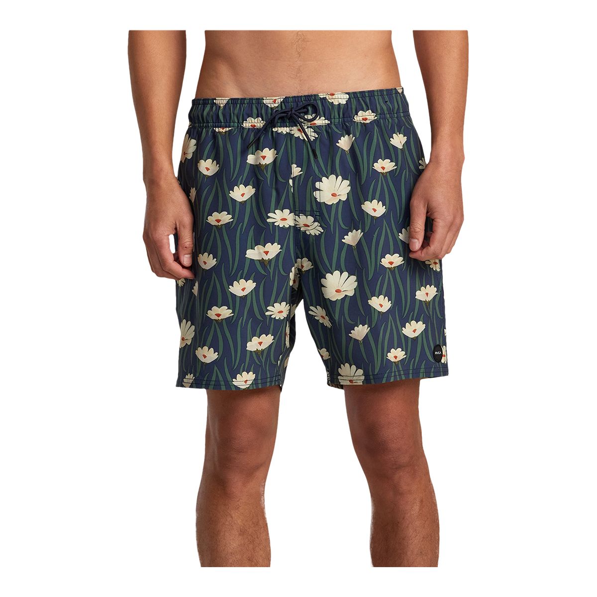 RVCA Men's VA Elastic 17 Inch Volley Shorts