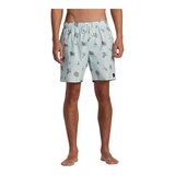 RVCA Men's Barnes Elastic 17 Inch Volley Shorts Front_Flat