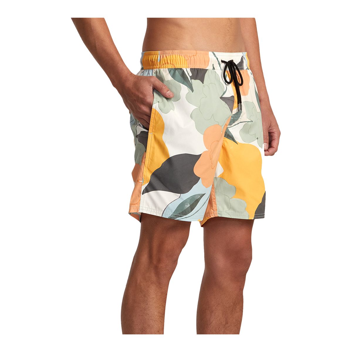 RVCA Men's Perry Elastic 17 Inch Volley Shorts