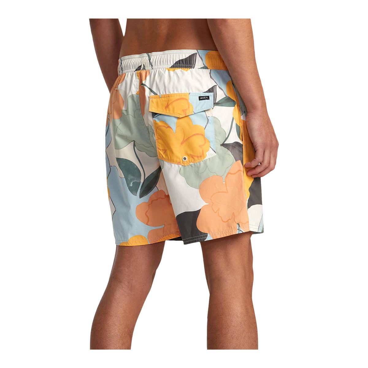 RVCA Men's Perry Elastic 17 Inch Volley Shorts