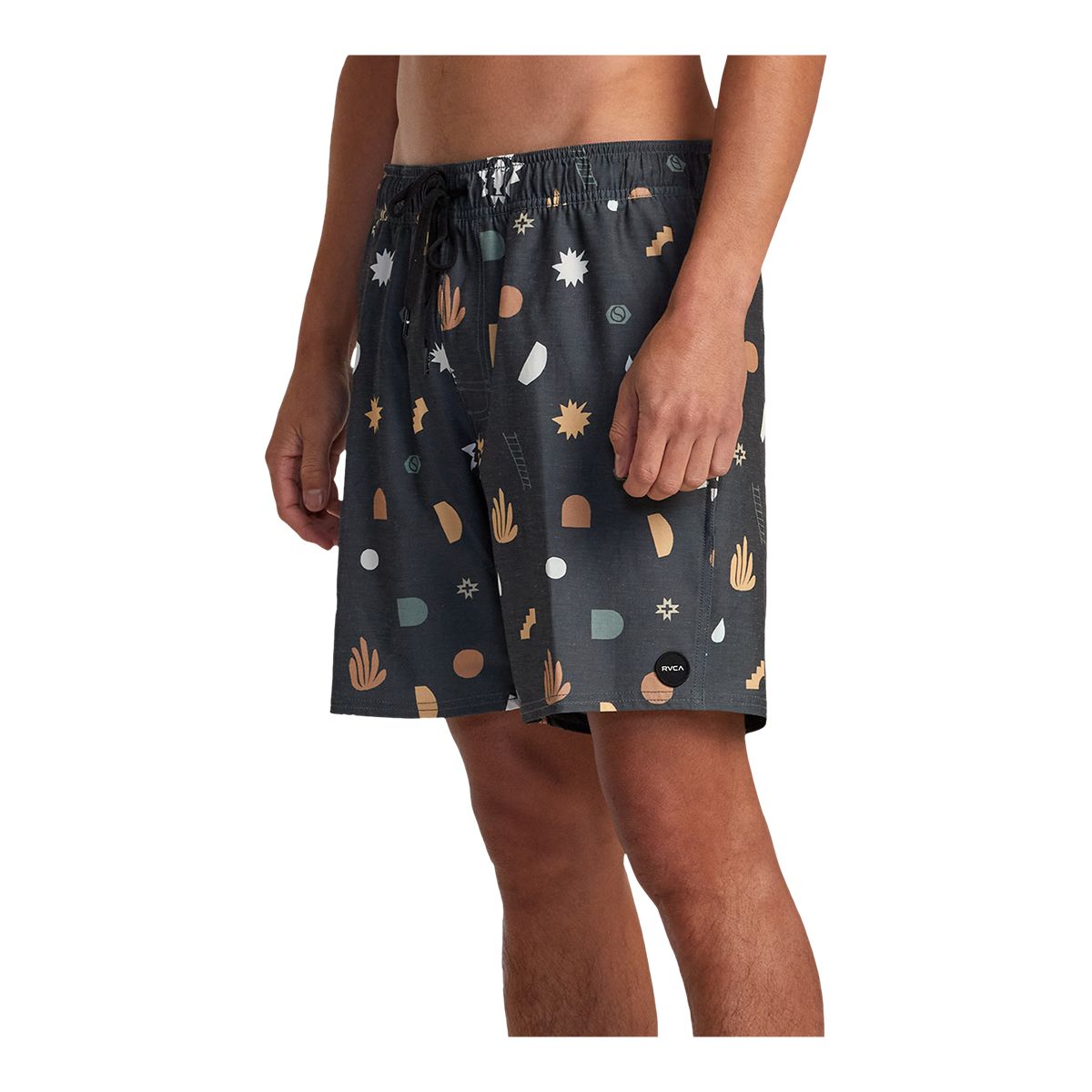 RVCA Men's Atlas Elastic 17 Inch Volley Shorts