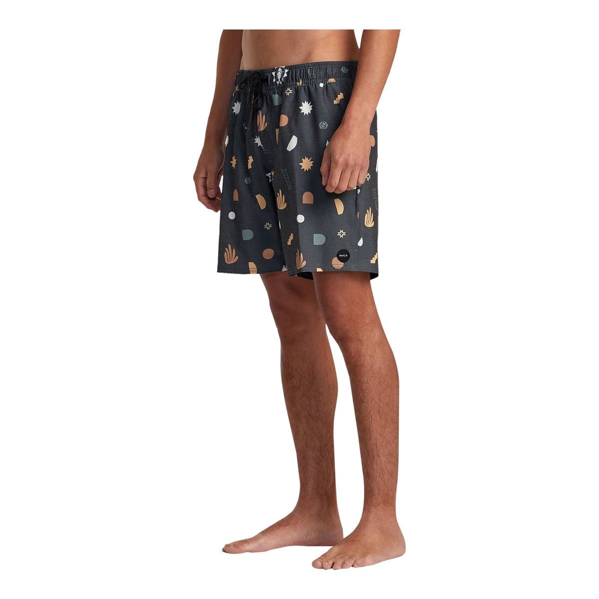 RVCA Men's Atlas Elastic 17 Inch Volley Shorts