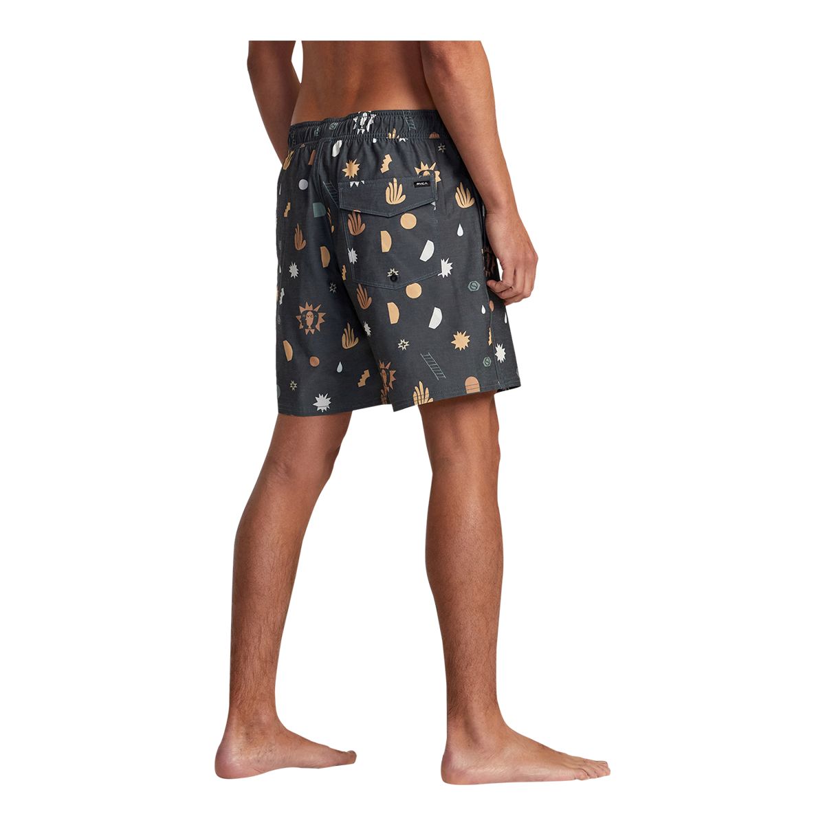 RVCA Men's Atlas Elastic 17 Inch Volley Shorts
