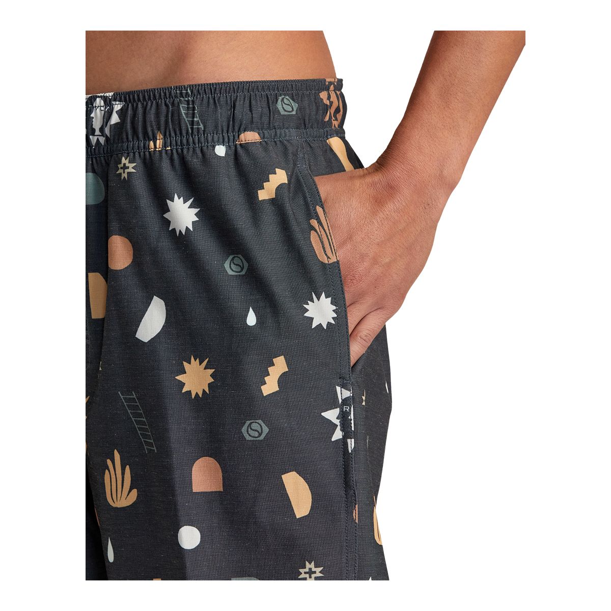 RVCA Men's Atlas Elastic 17 Inch Volley Shorts