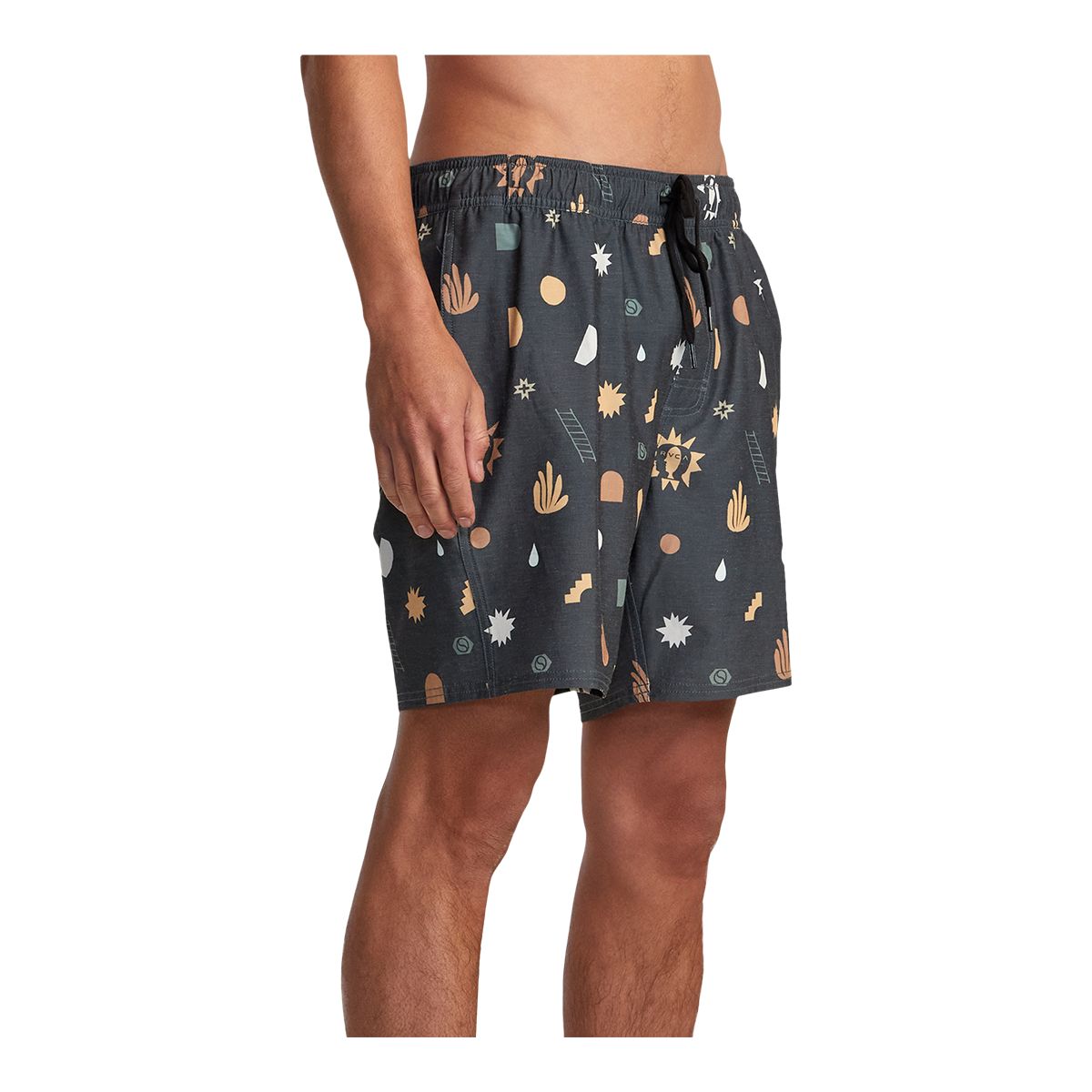RVCA Men's Atlas Elastic 17 Inch Volley Shorts