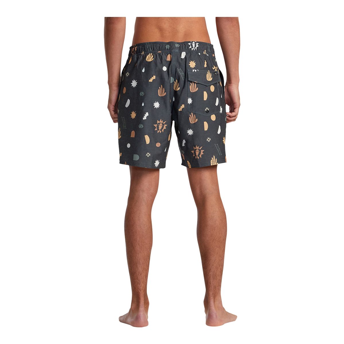 RVCA Men's Atlas Elastic 17 Inch Volley Shorts