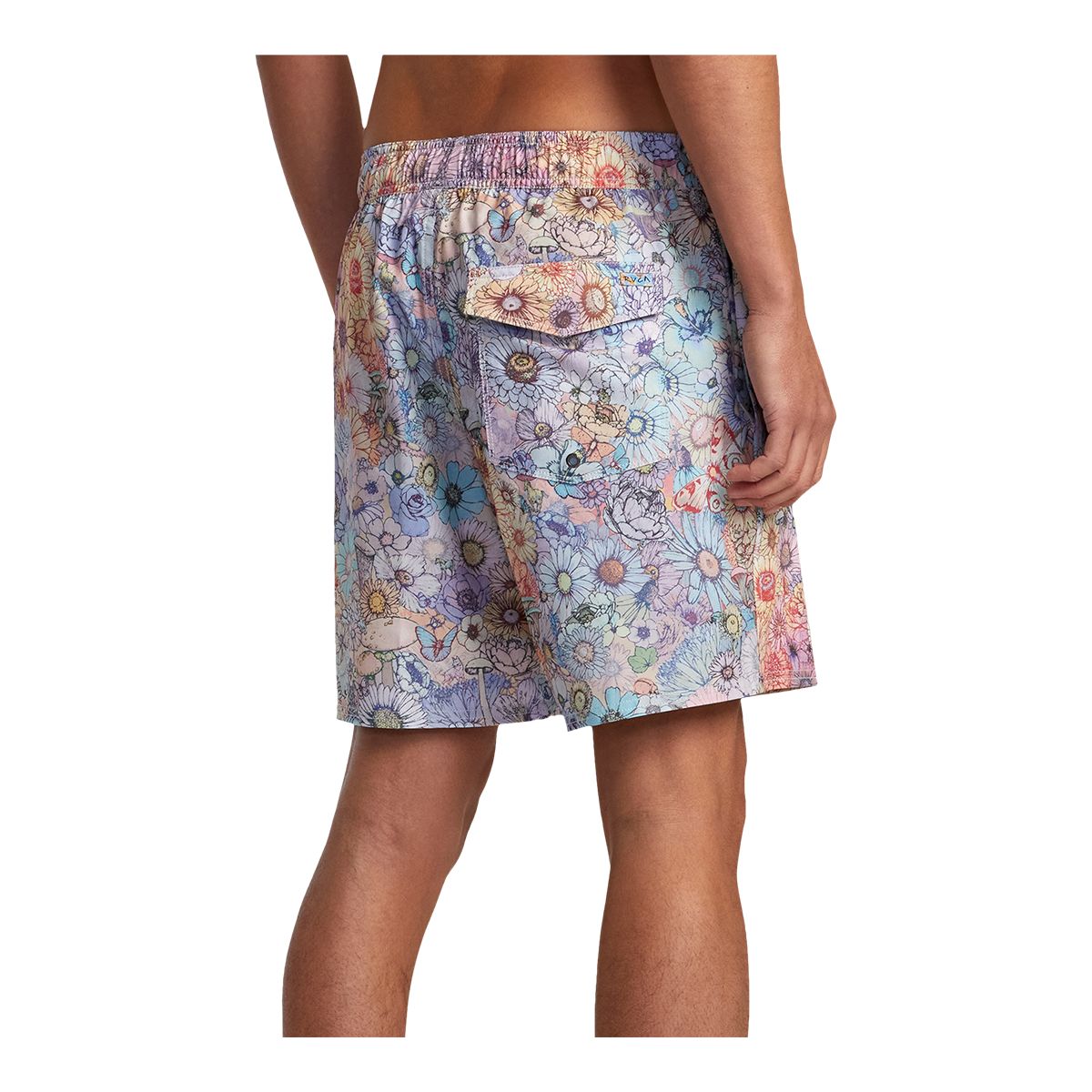 RVCA Men's Sage Elastic Hemp 17 Inch Volley Shorts