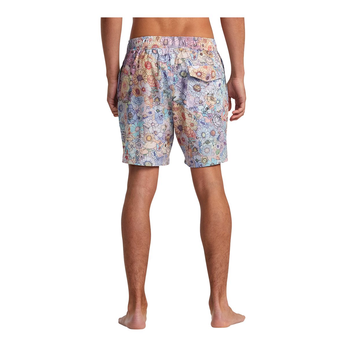RVCA Men's Sage Elastic Hemp 17 Inch Volley Shorts