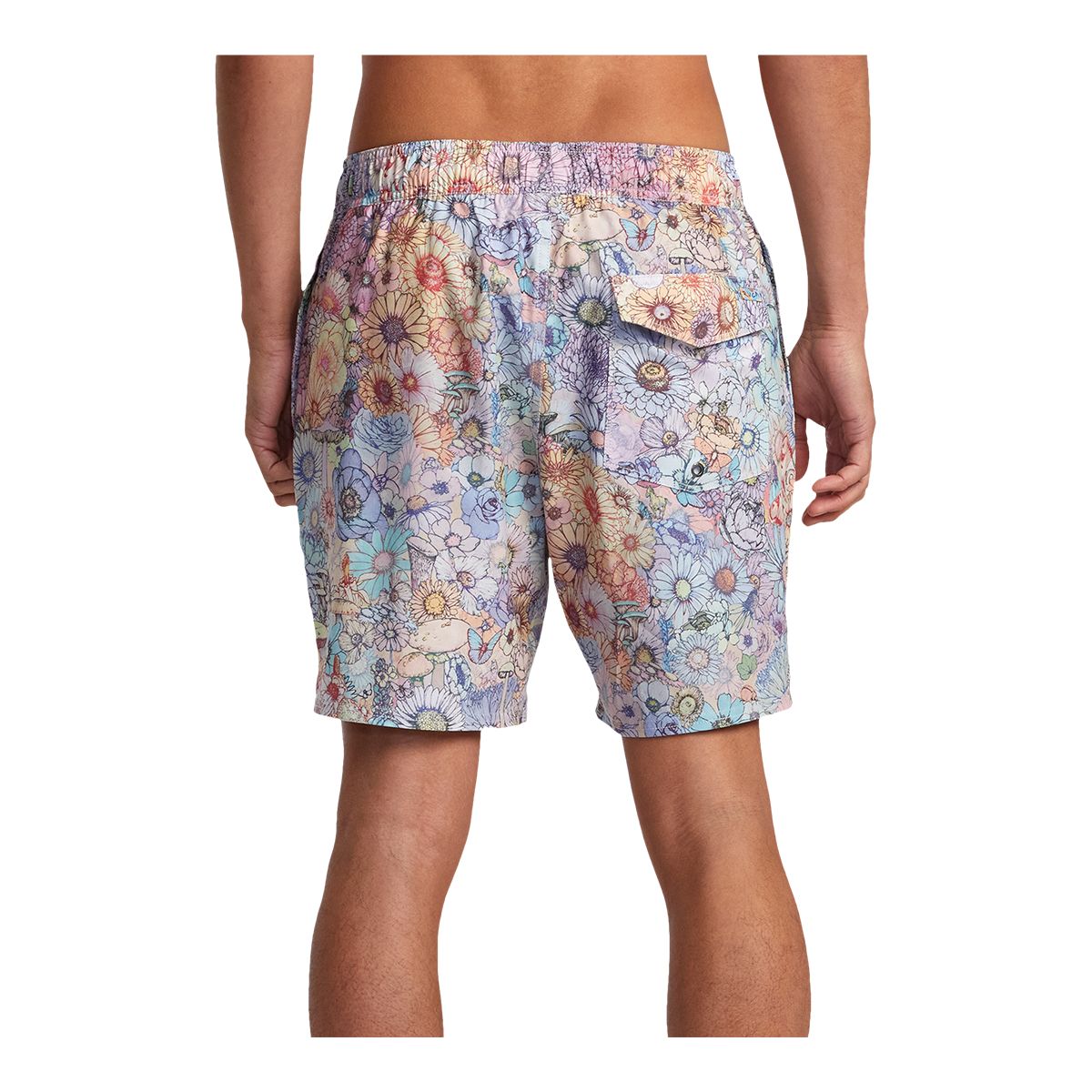 RVCA Men's Sage Elastic Hemp 17 Inch Volley Shorts