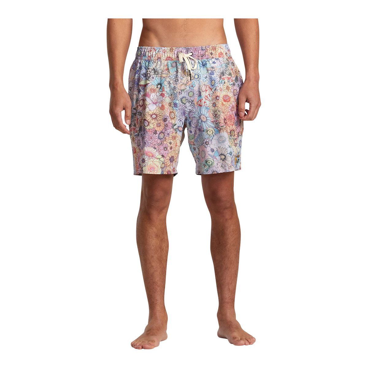 RVCA Men's Sage Elastic Hemp 17 Inch Volley Shorts