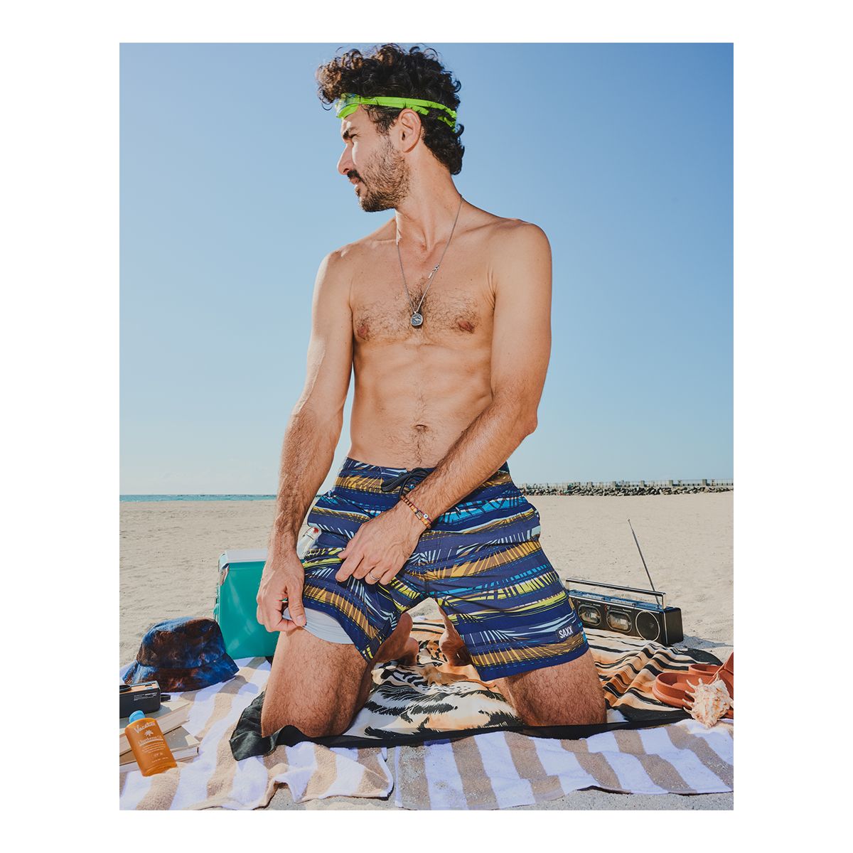 Saxx Men's Betawave 17 Inch Boardshorts