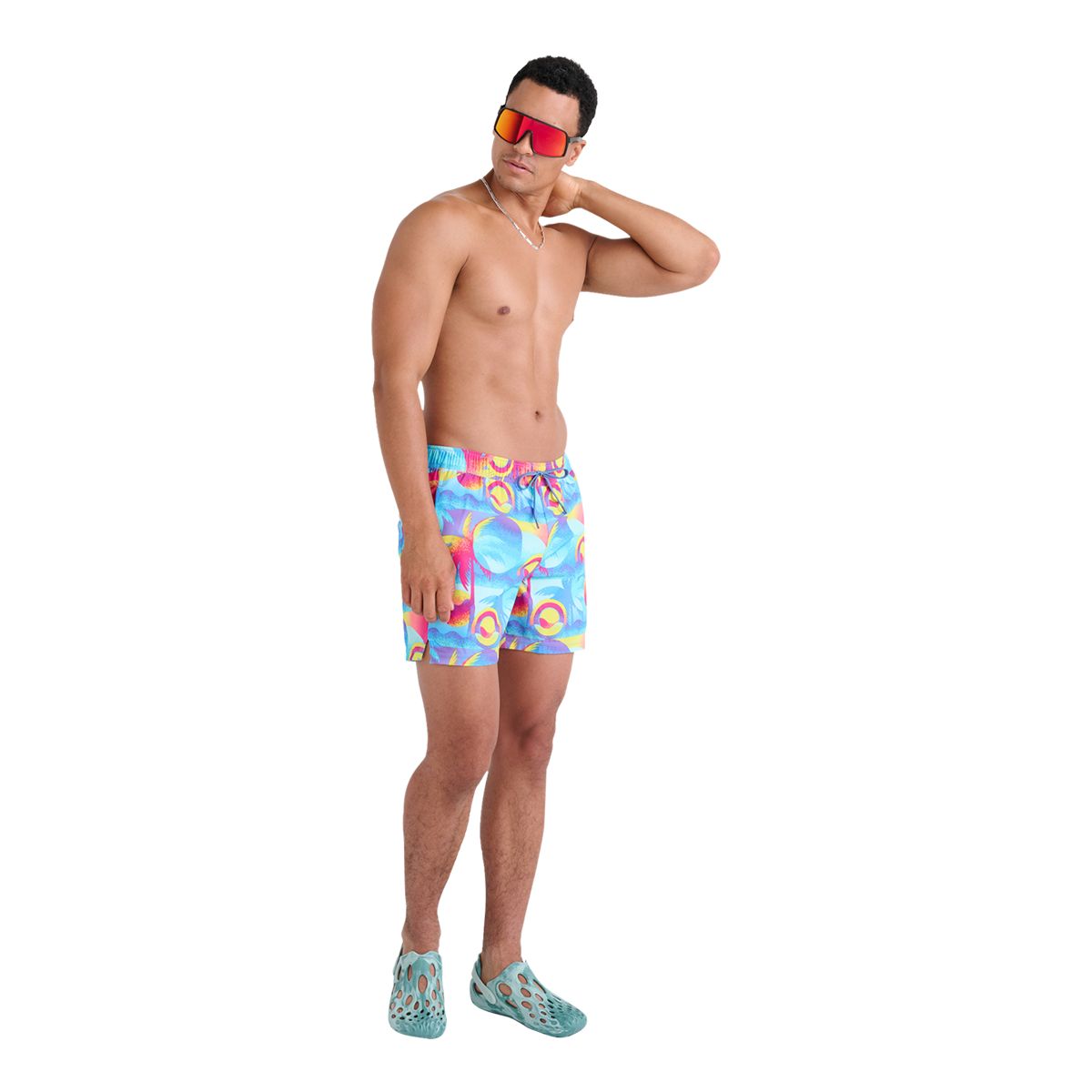 SAXX Men's Oh Buoy 5 Inch Volley Shorts