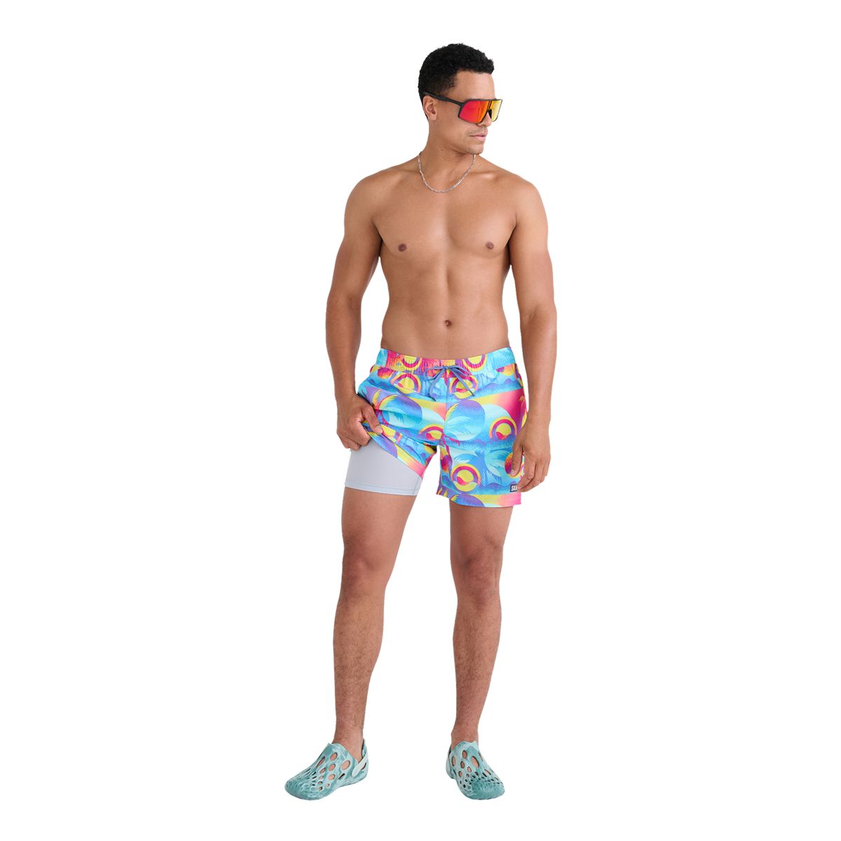 SAXX Men's Oh Buoy 5 Inch Volley Shorts