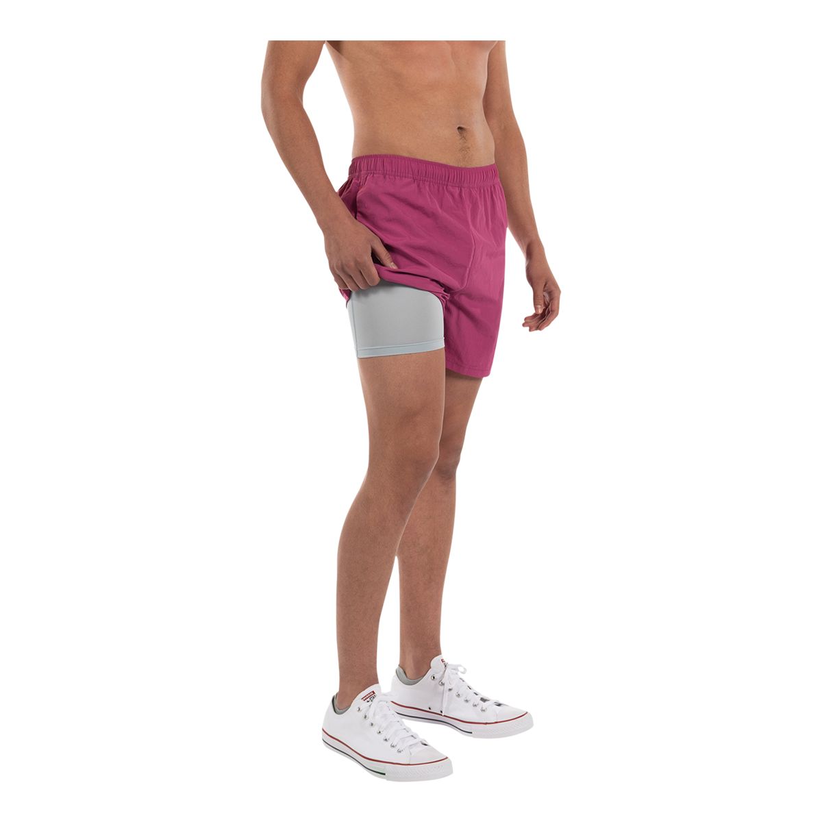 Saxx Men's Go Coastal 2 in 1 5 Inch Volley Shorts