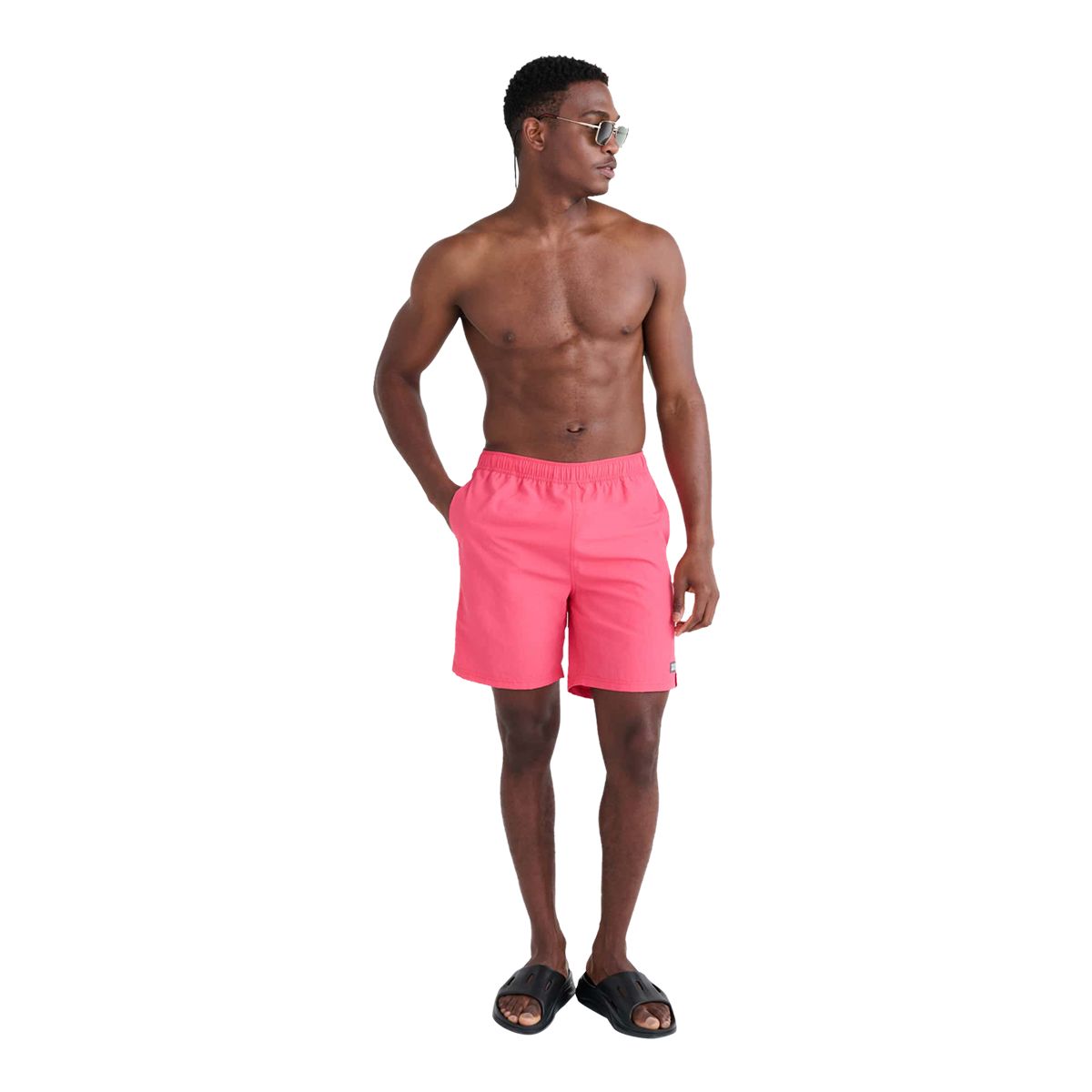 Saxx Men's Go Coastal 2 in 1 7 Inch Volley Shorts