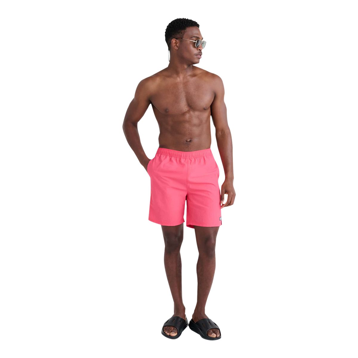 Saxx Men's Go Coastal 2 in 1 7 Inch Volley Shorts