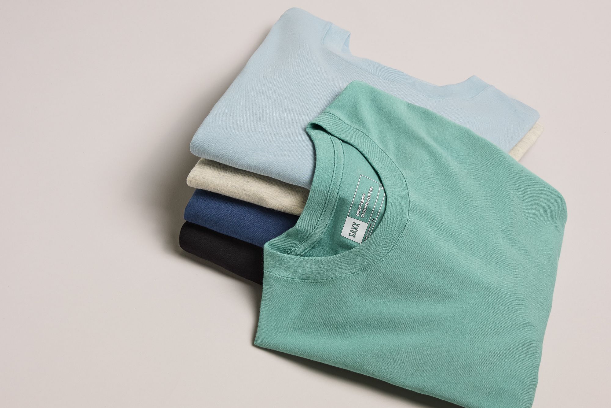 SAXX Men's Droptemp Moisture-Wicking Cotton T-shirt