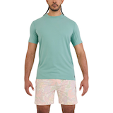 SAXX Men's Droptemp Moisture-Wicking Cotton T-shirt Front_Flat