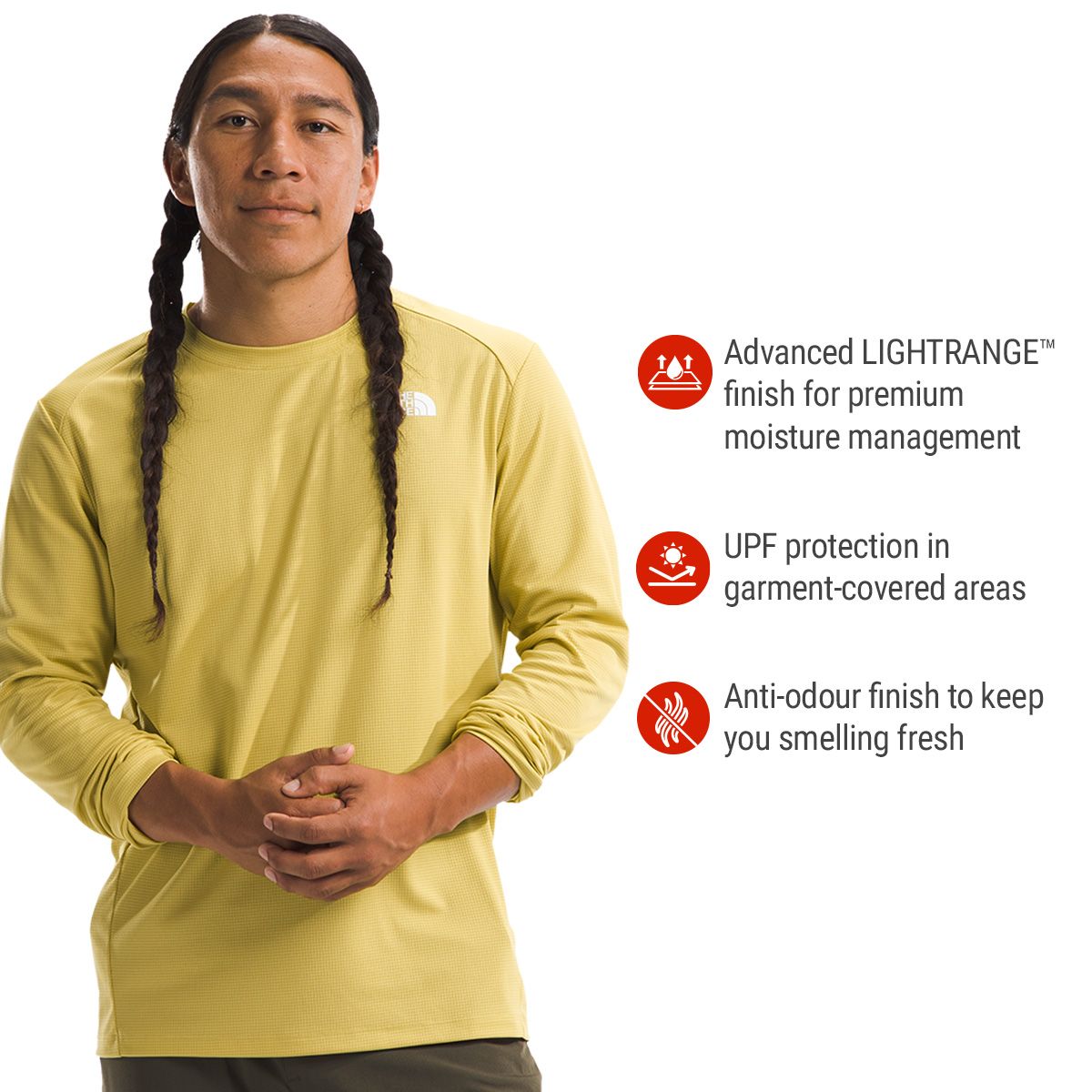 The North Face Men's Shadow Hike Long Sleeve T Shirt