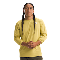 The North Face Men's Shadow Hike Long Sleeve T Shirt Front_Flat