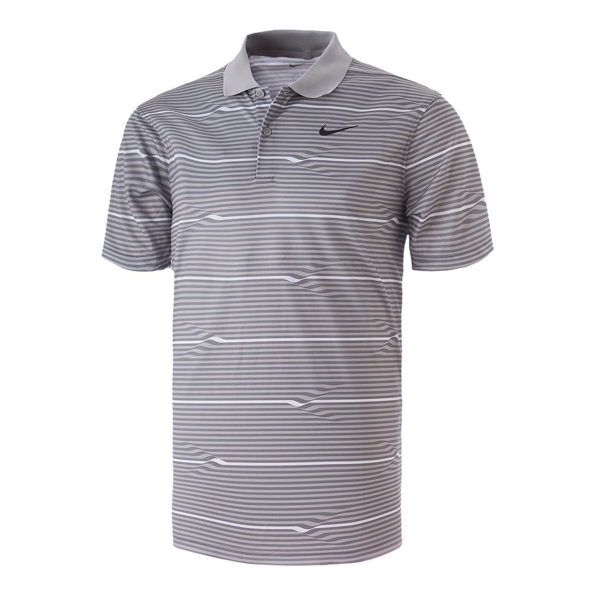 Nike Men's Dri-FIT Victory + Ripple Golf Polo T Shirt