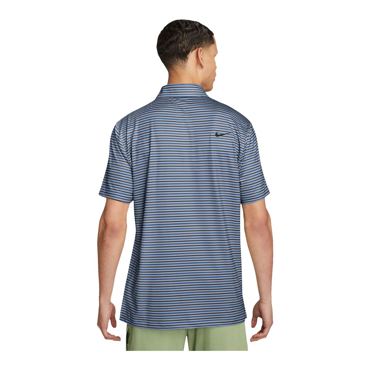 Nike Men's Dri-FIT Tour Striped Golf Polo T Shirt
