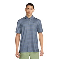 Nike Men's Dri-FIT Tour Striped Golf Polo T Shirt Front_Flat