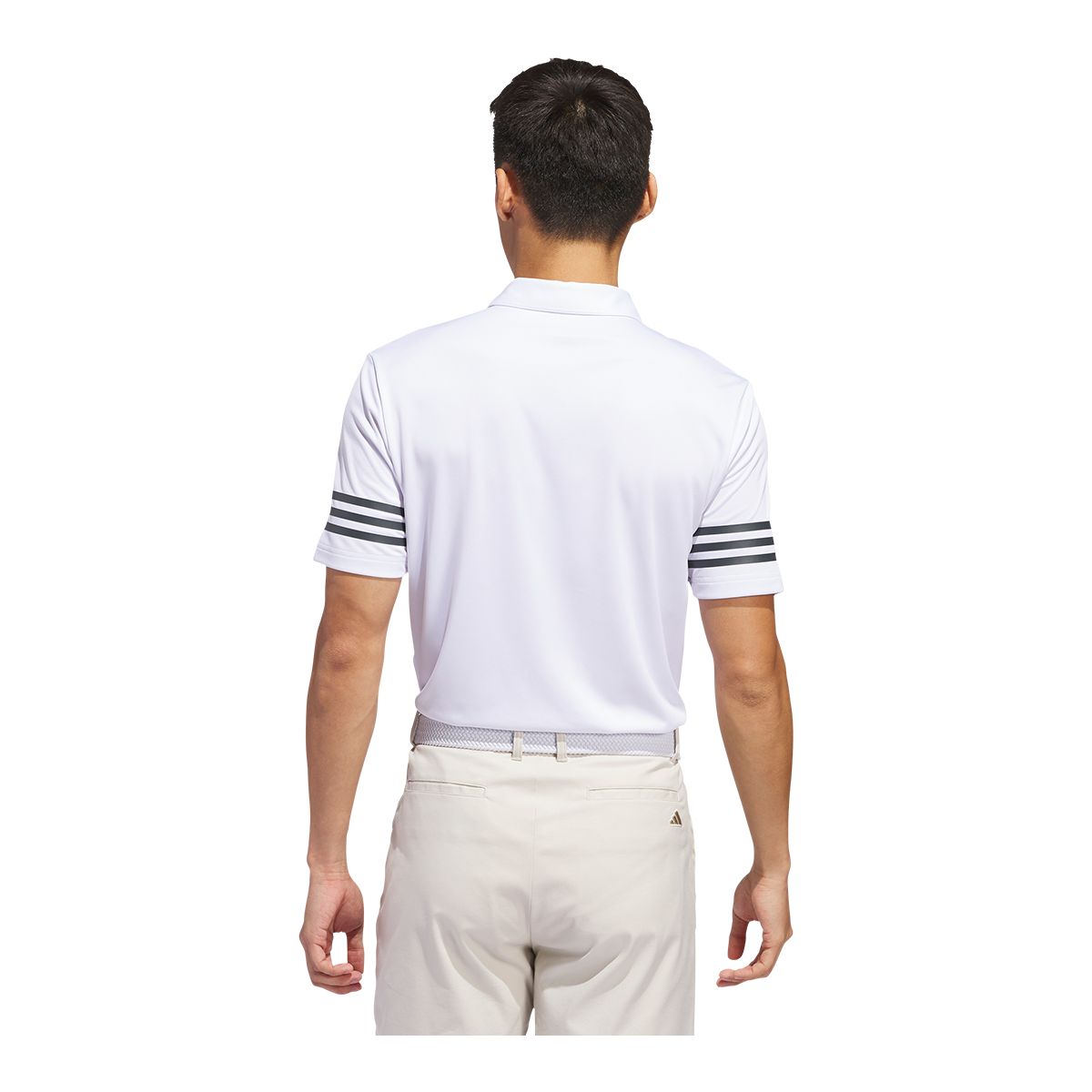 adidas Golf Men's Core 3 Stripe Polo