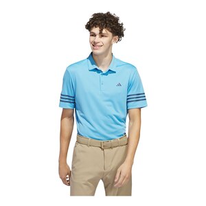 adidas Golf Men's Core 3-Stripe Polo T Shirt