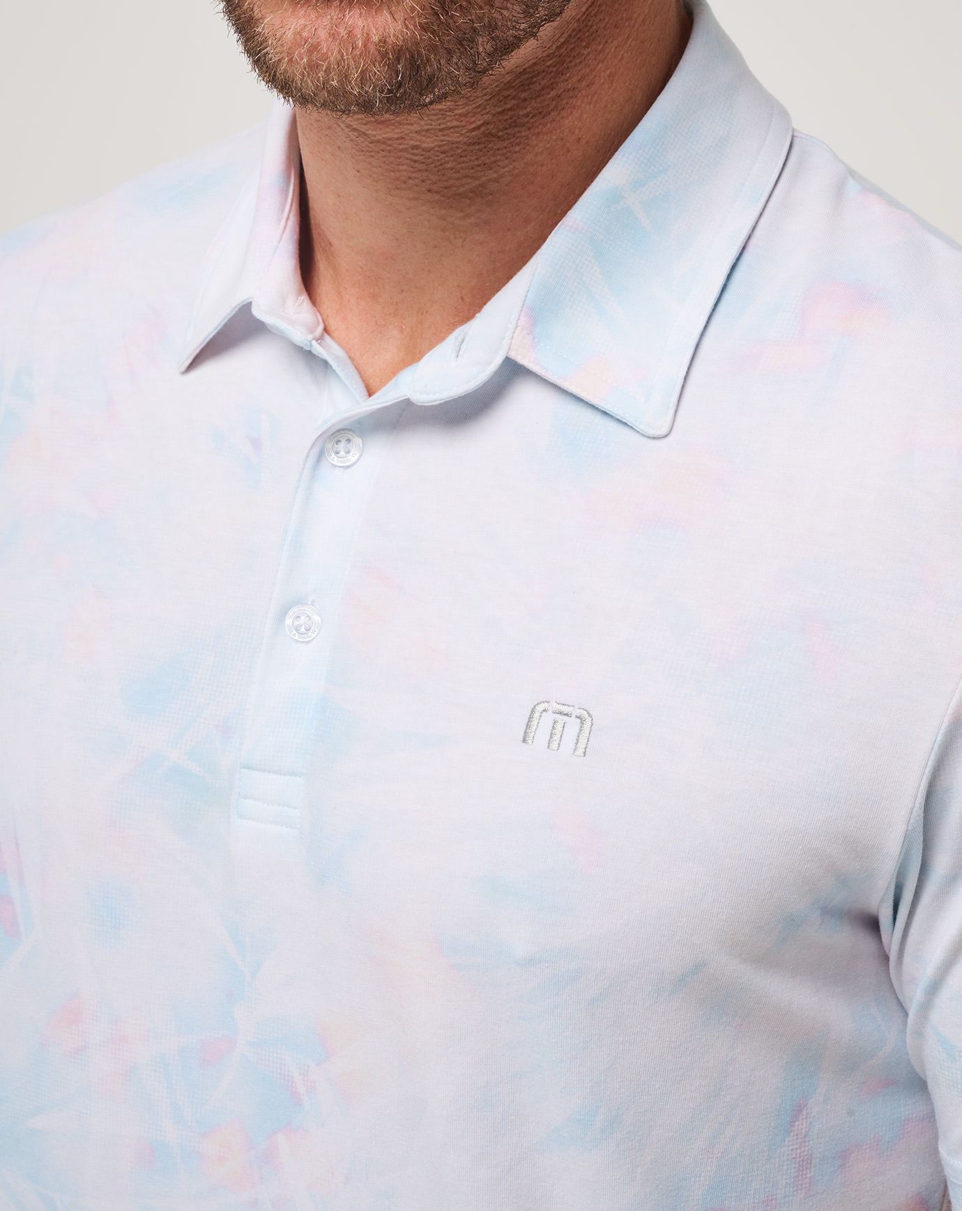 TravisMathew Men's All Tied Up Golf Polo Shirt