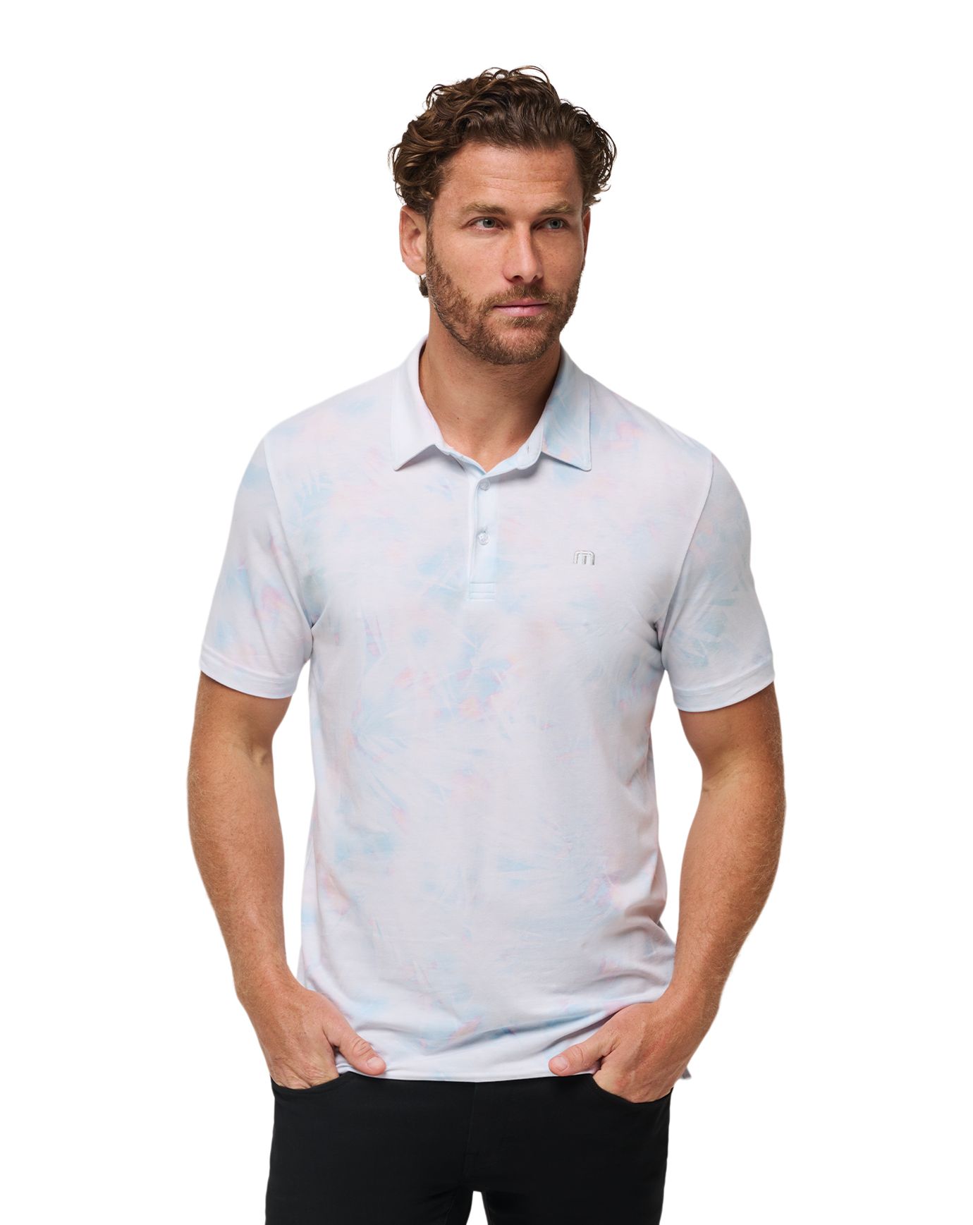 TravisMathew Men's All Tied Up Golf Polo Shirt