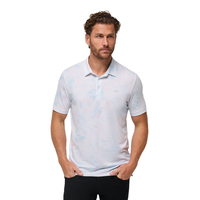 TravisMathew Men's All Tied Up Golf Polo Shirt Front_Flat