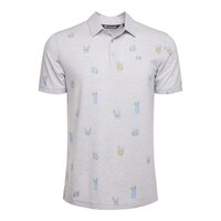 TravisMathew Men's Call The Shots Golf Polo Shirt Front_Flat