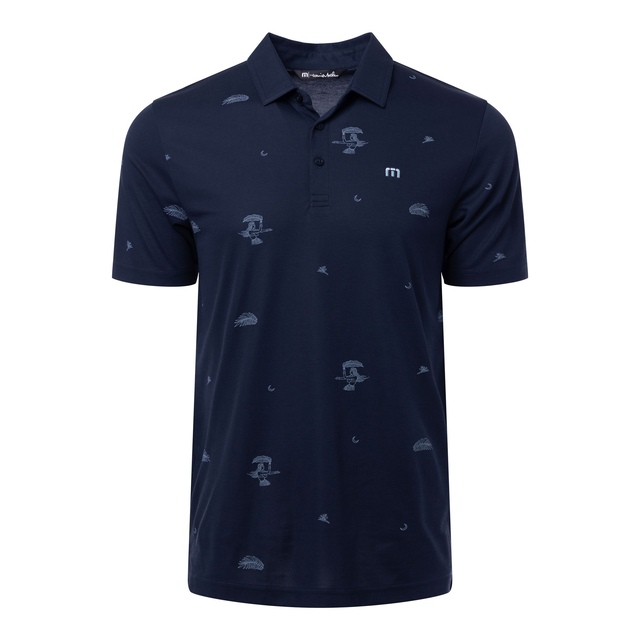 TravisMathew Men's Beach Creature Golf Polo Shirt