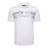 TravisMathew Men's Banzai Beach Golf Polo Shirt Front_Flat
