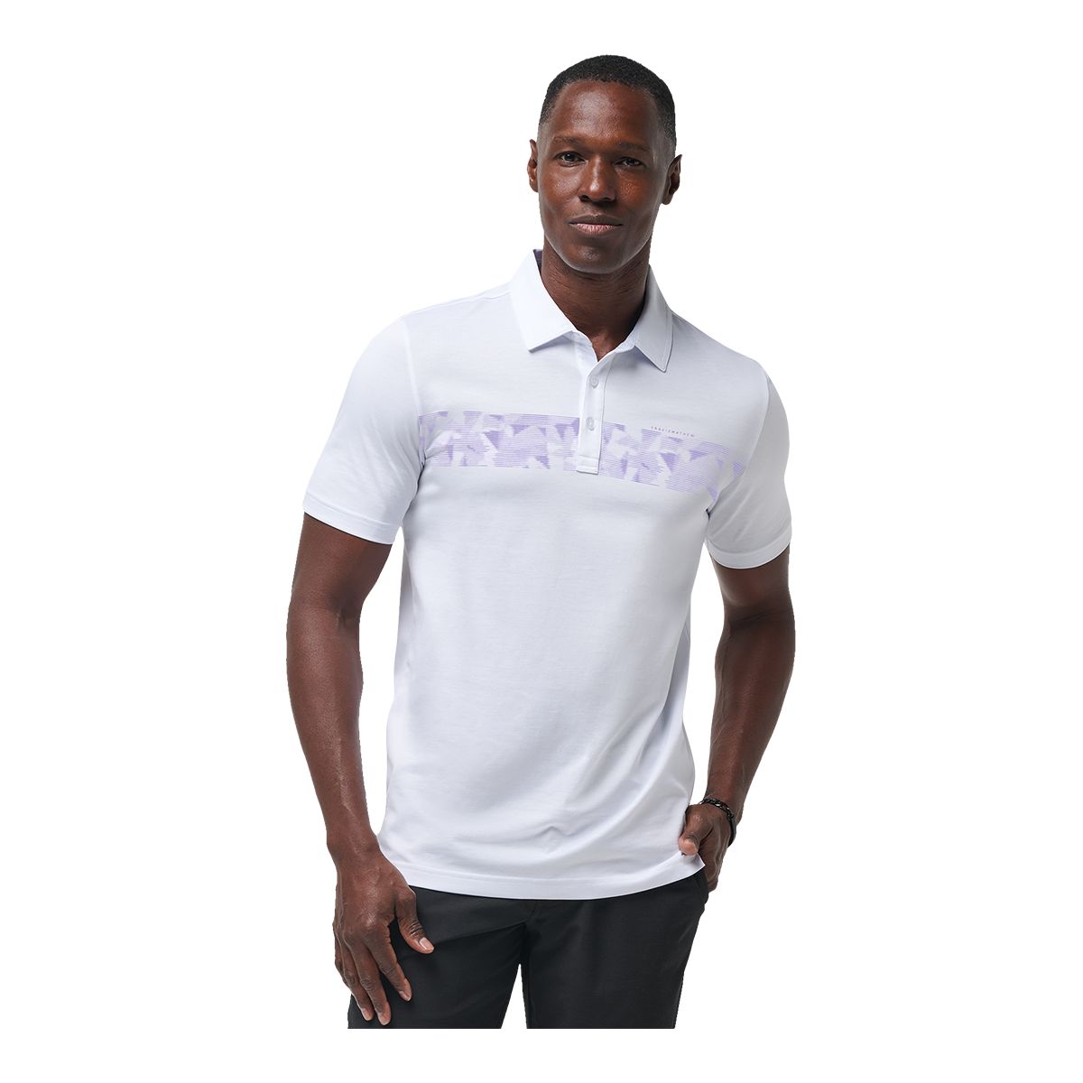 TravisMathew Men's Bigger Boat Golf Polo Shirt