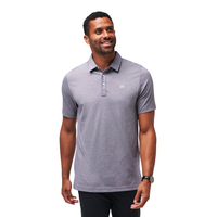 TravisMathew Men's The Zinna Polo T Shirt Front_Flat