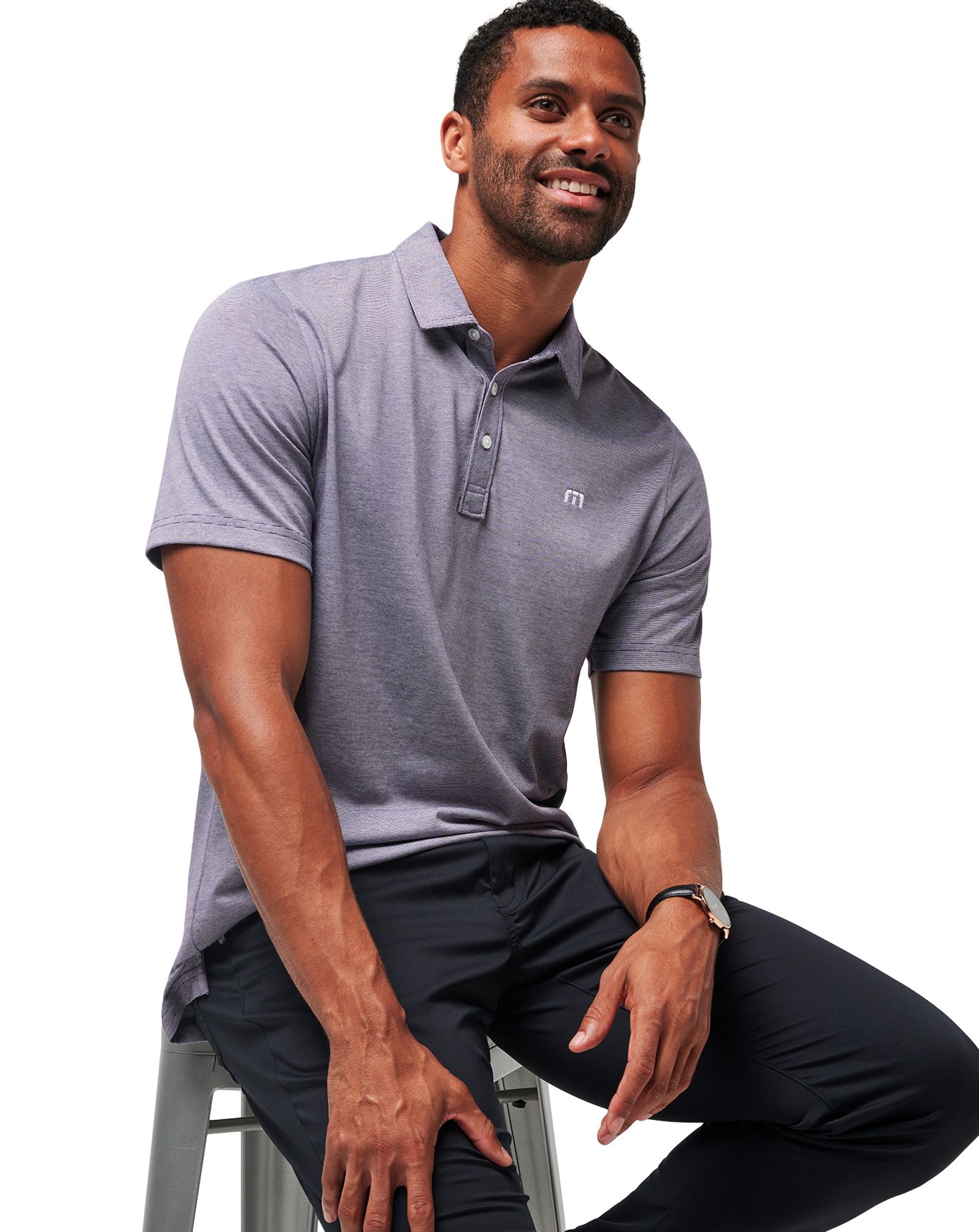 TravisMathew Men's The Zinna Polo T Shirt