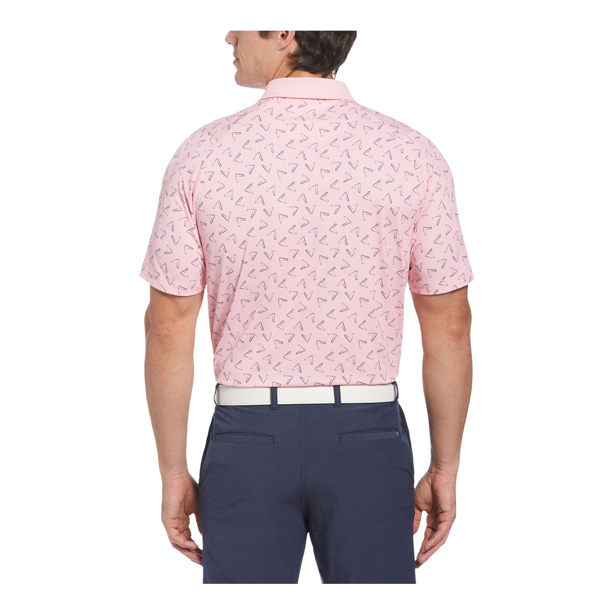 Callaway Men's Trademark Printed Polo T Shirt