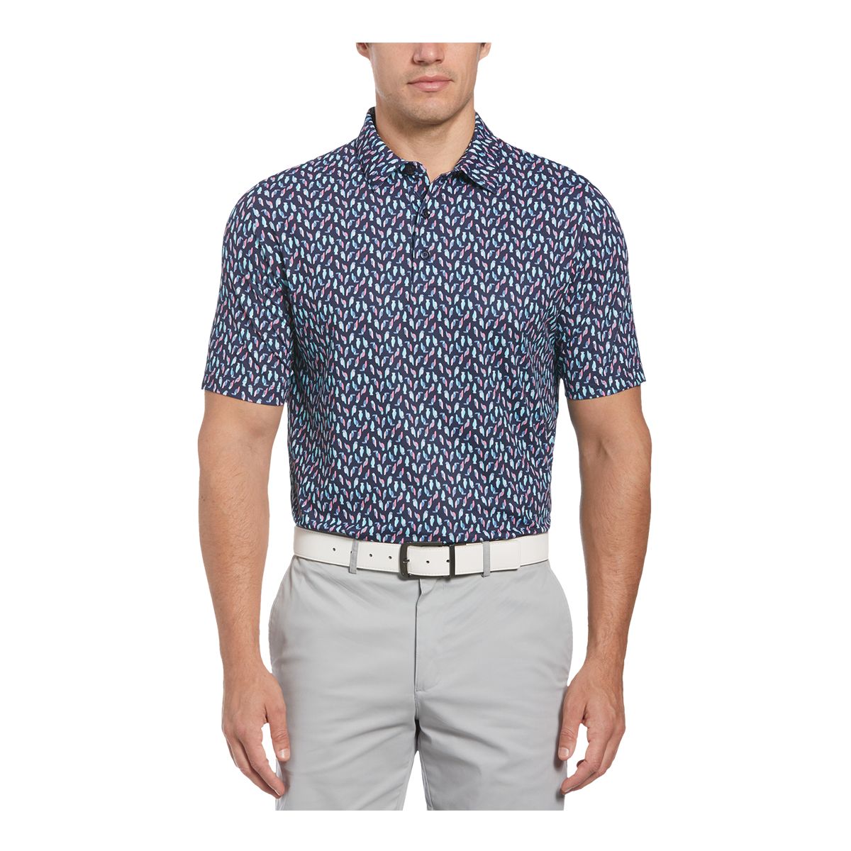 Callaway Men's Birdie/Eagle Printed Polo T Shirt