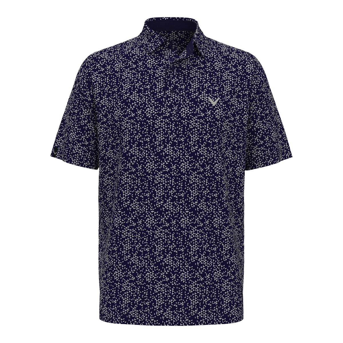 Callaway Men's Chev Printed Polo T Shirt