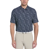 Callaway Men's Chev Printed Polo T Shirt Front_Flat