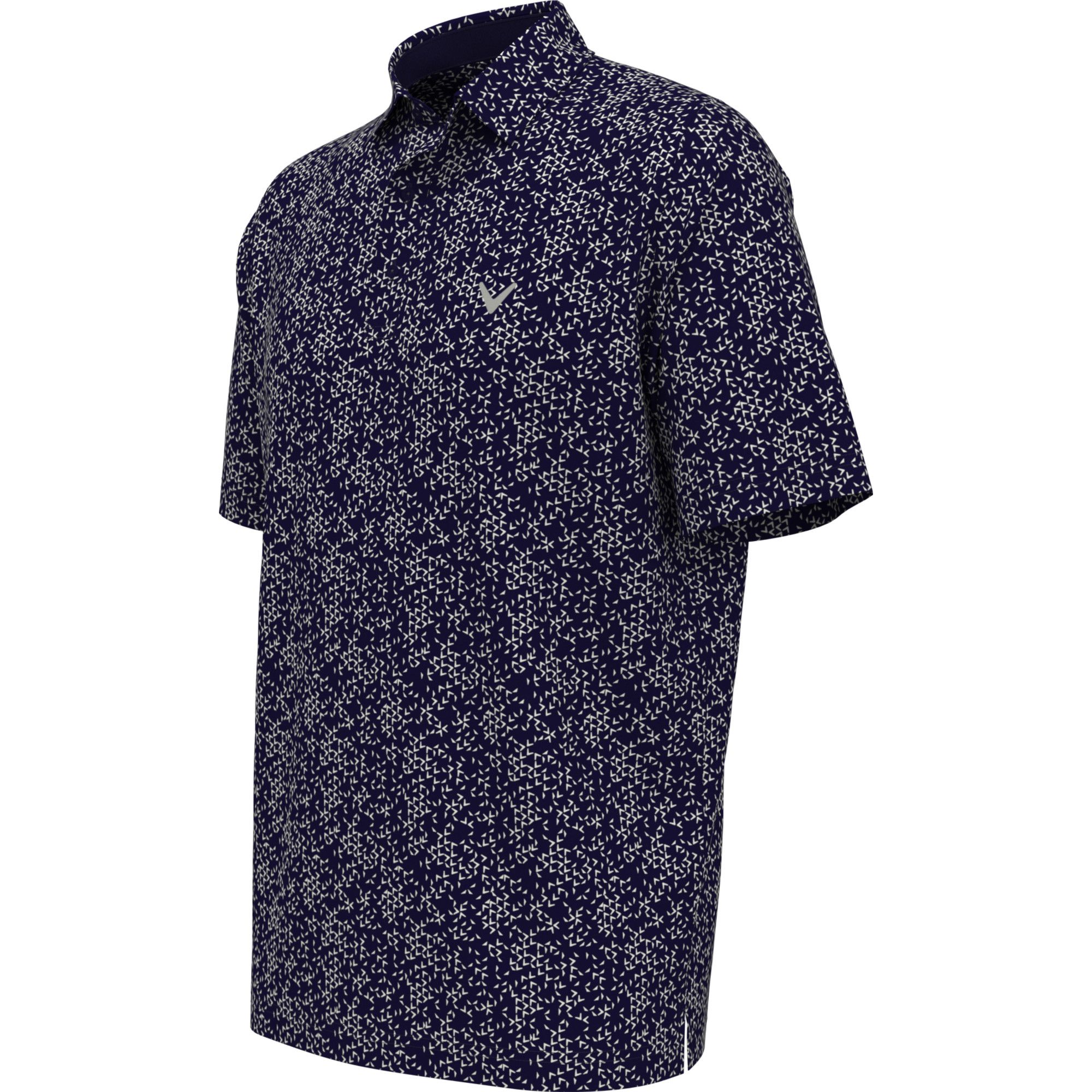 Callaway Men's Chev Printed Polo T Shirt