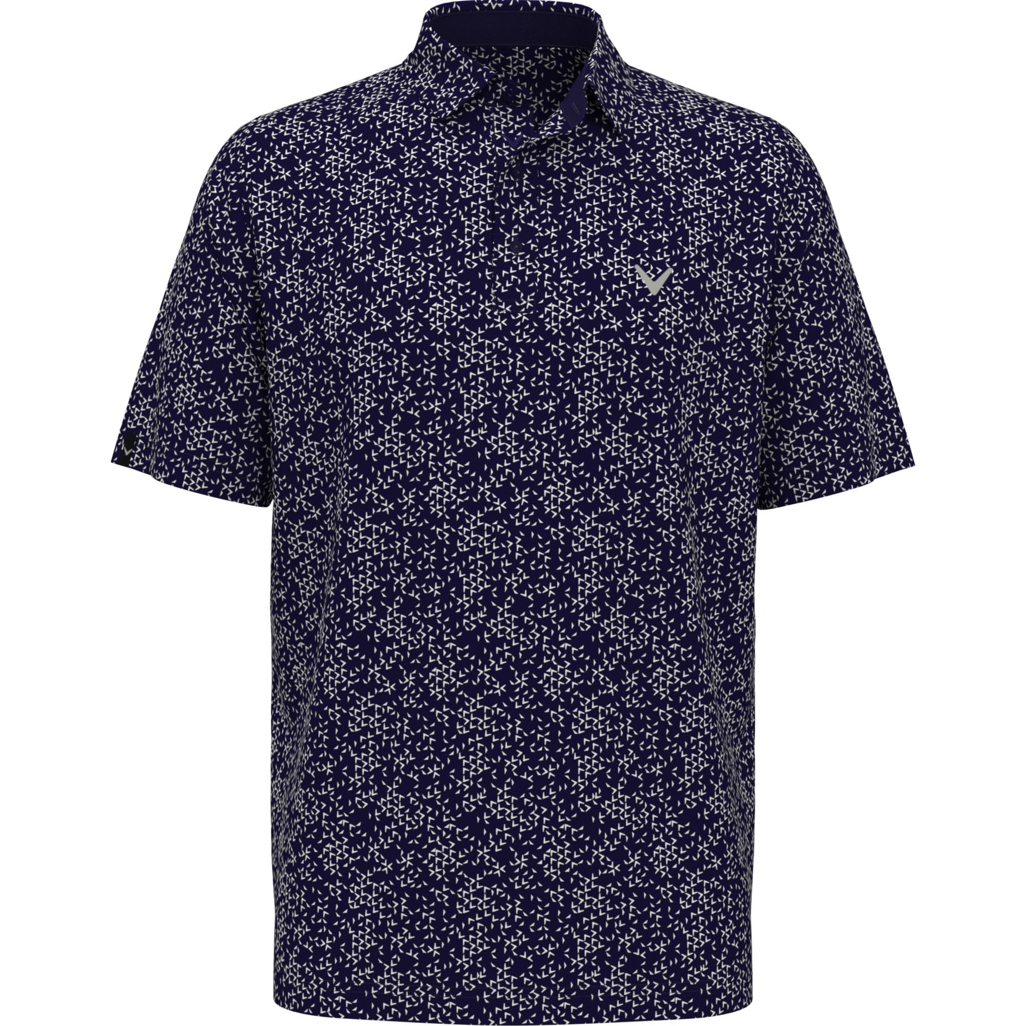 Callaway Men's Chev Printed Polo T Shirt