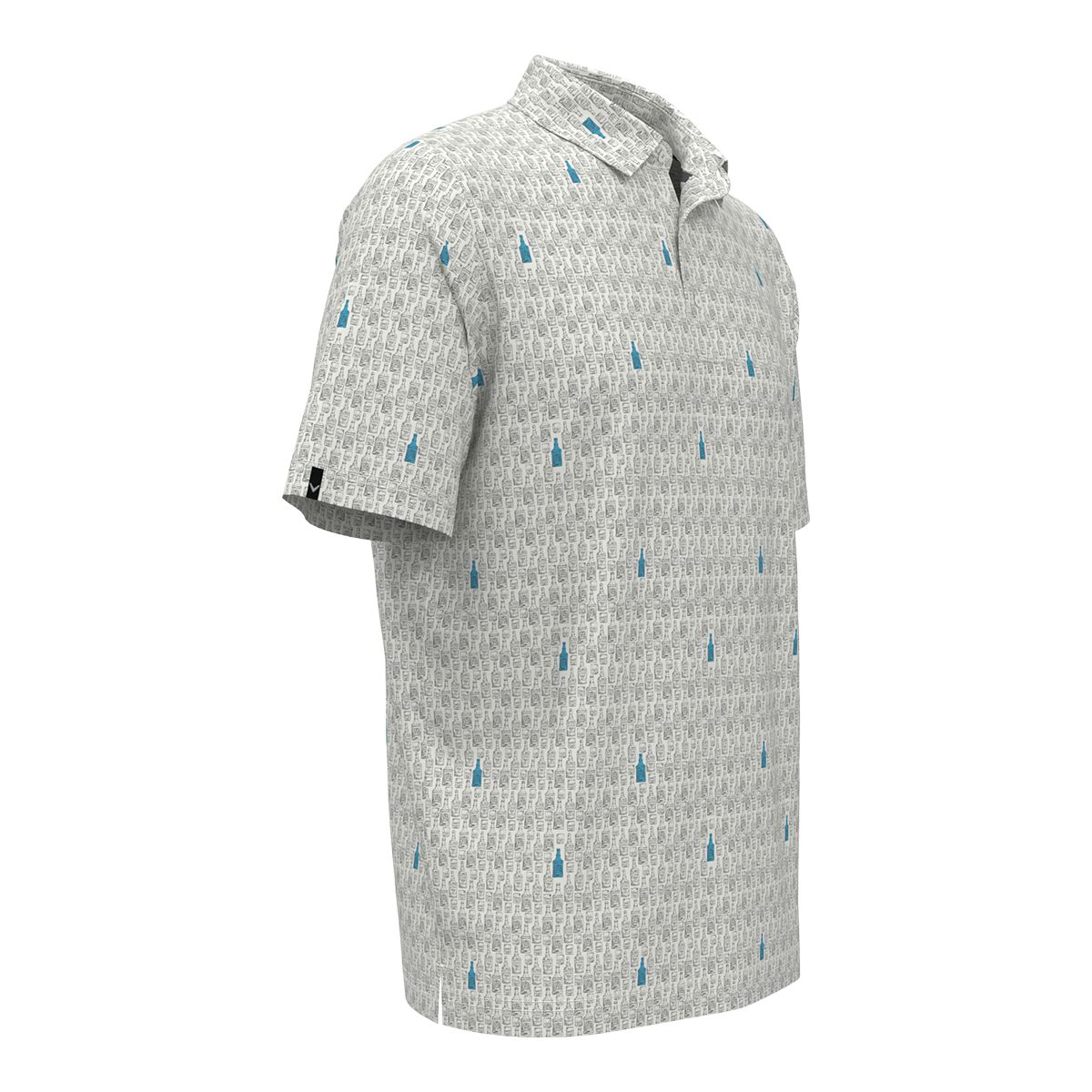 Callaway Men's Scotch Novelty Printed Polo T Shirt