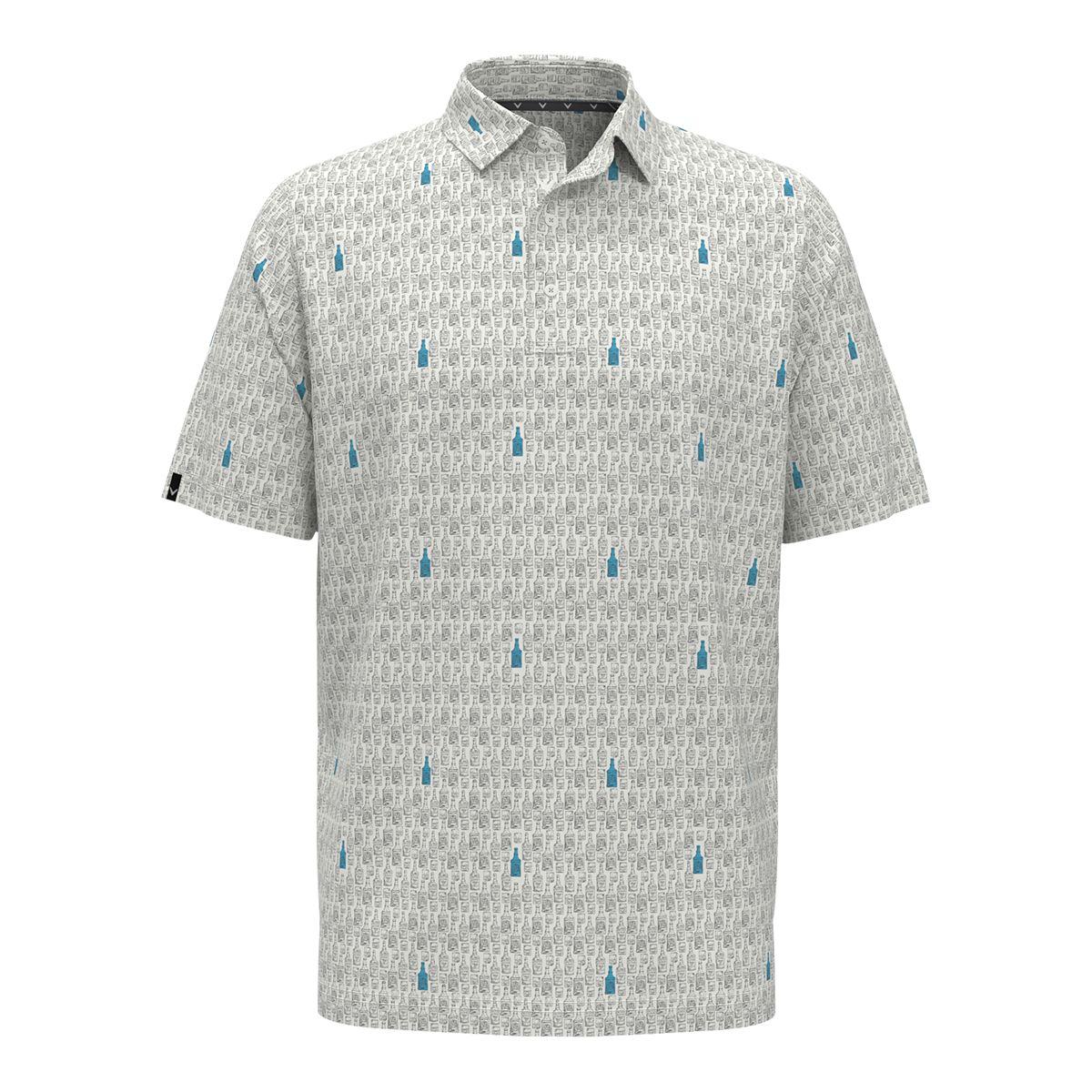 Callaway Men's Scotch Novelty Printed Polo T Shirt
