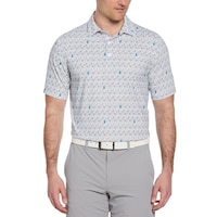 Callaway Men's Scotch Novelty Printed Polo T Shirt Front_Flat