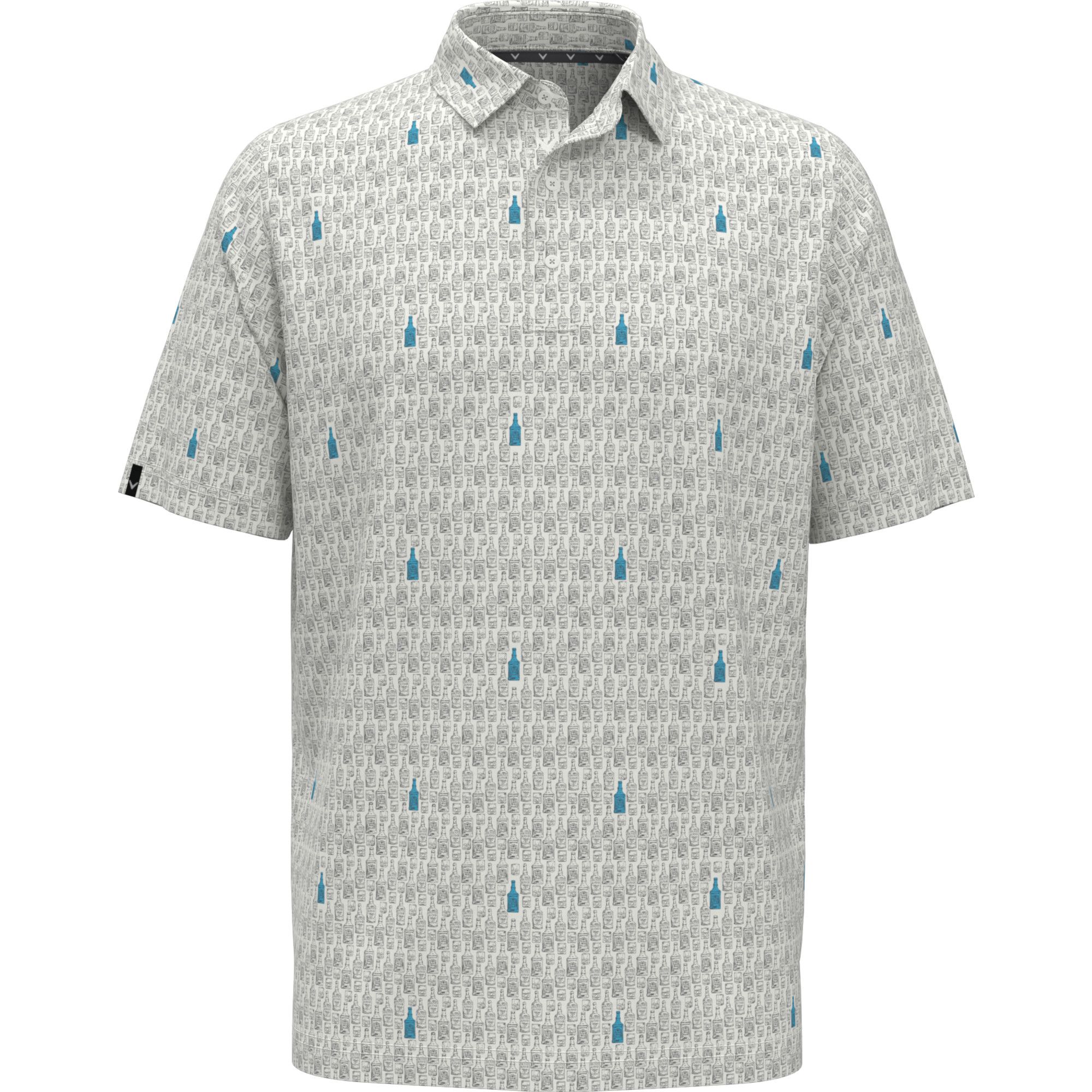 Callaway Men's Scotch Novelty Printed Polo T Shirt
